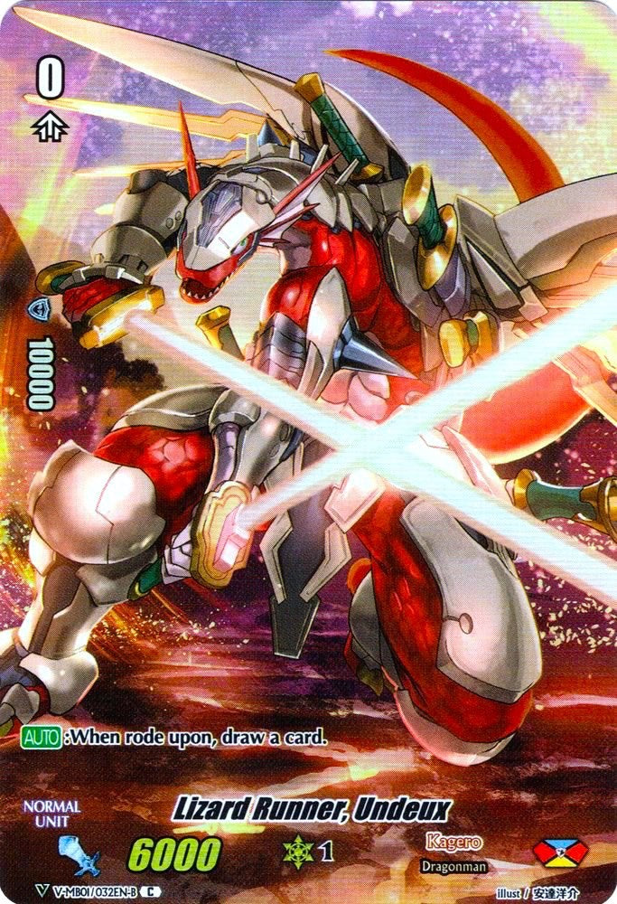 Image of Lizard Runner, Undeux (Full Art) (Parallel Foil) (V-MB01/032EN-B) [PSYqualia Strife]