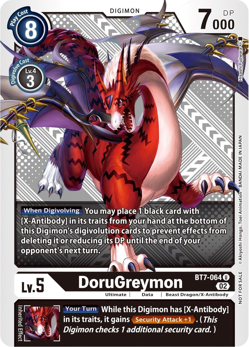 Image of DoruGreymon [BT7-064] (Winner Pack Xros Encounter) [Next Adventure Promos]