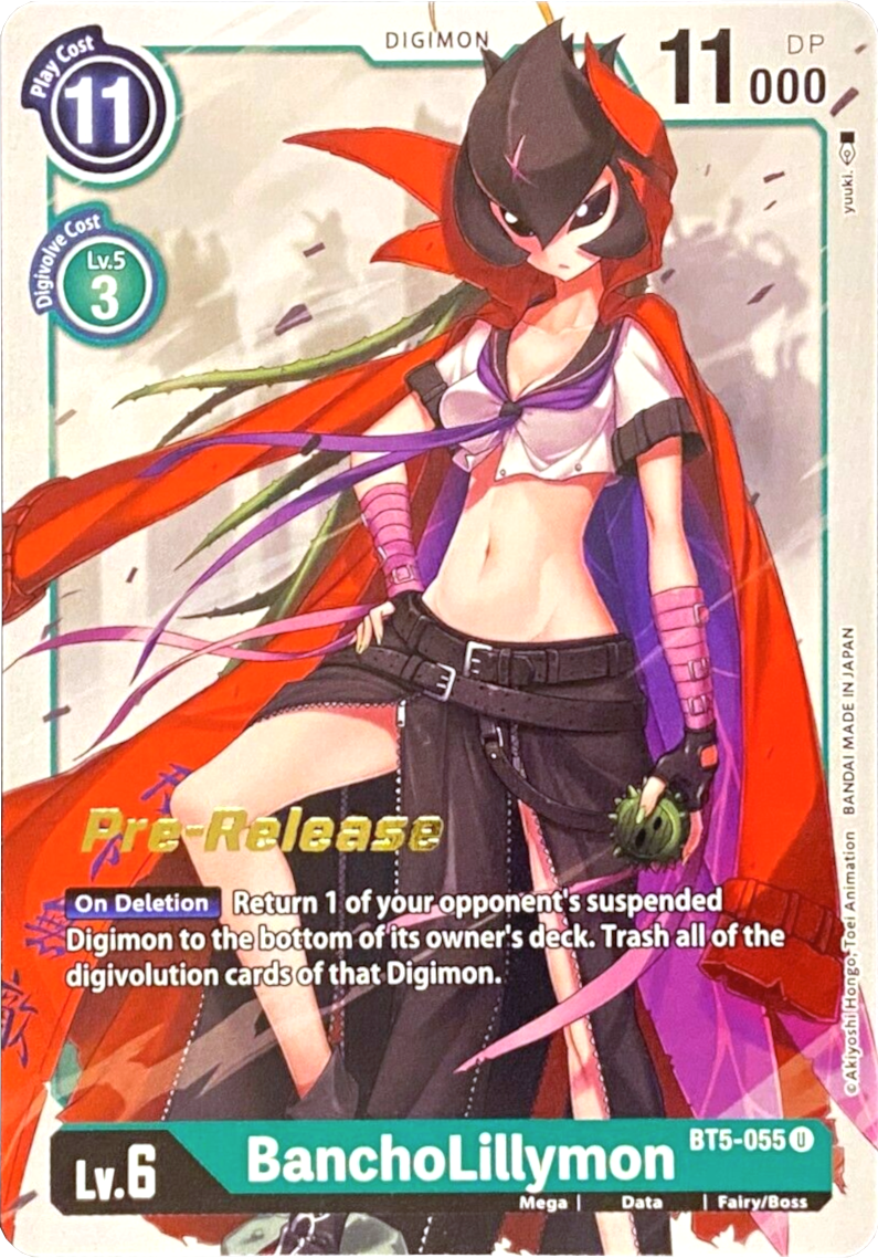 Image of BanchoLillymon [BT5-055] [Battle of Omni Pre-Release Promos]