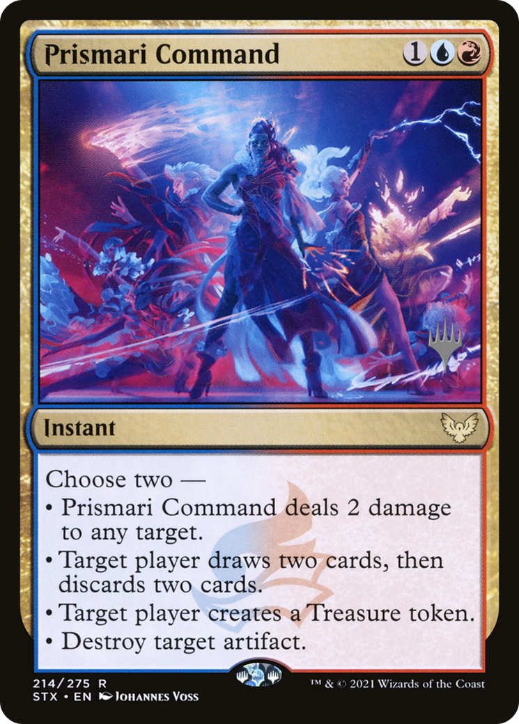 Image of Prismari Command (Promo Pack) [Strixhaven: School of Mages Promos]