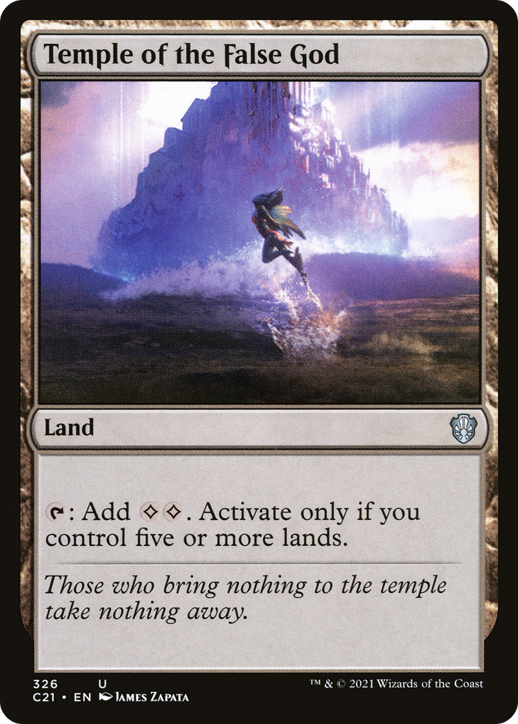 Image of Temple of the False God [Commander 2021]