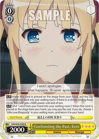 Image of Confronting the Past, Eriri [Saekano: How to Raise a Boring Girlfriend]