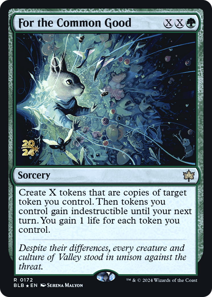 Image of For the Common Good [Bloomburrow Prerelease Promos]