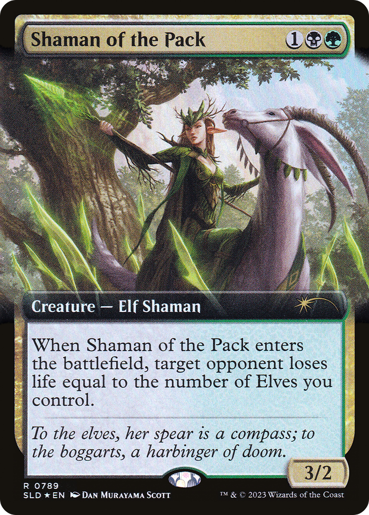 Image of Shaman of the Pack (Extended Art) [Secret Lair Drop Series]