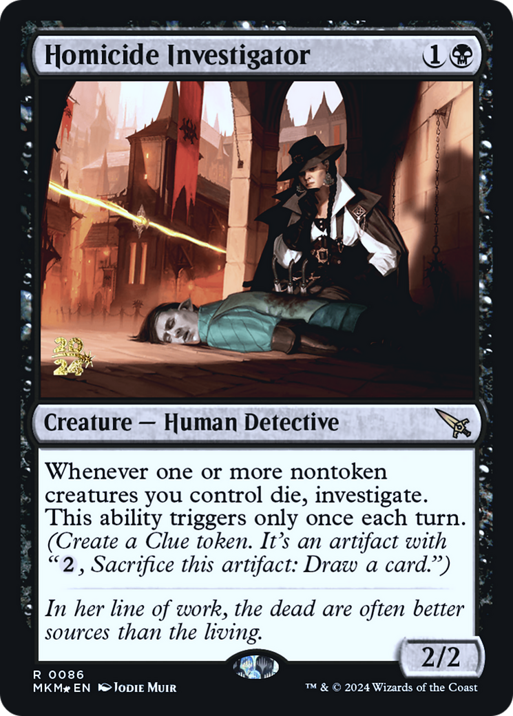 Image of Homicide Investigator [Murders at Karlov Manor Prerelease Promos]