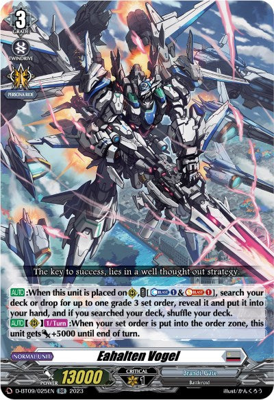 Image of Eahalten Vogel (D-BT09/025EN) [Dragontree Invasion]