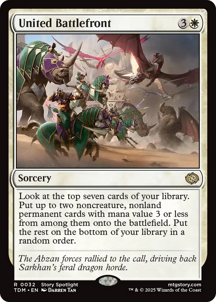 Image of United Battlefront [Tarkir: Dragonstorm]