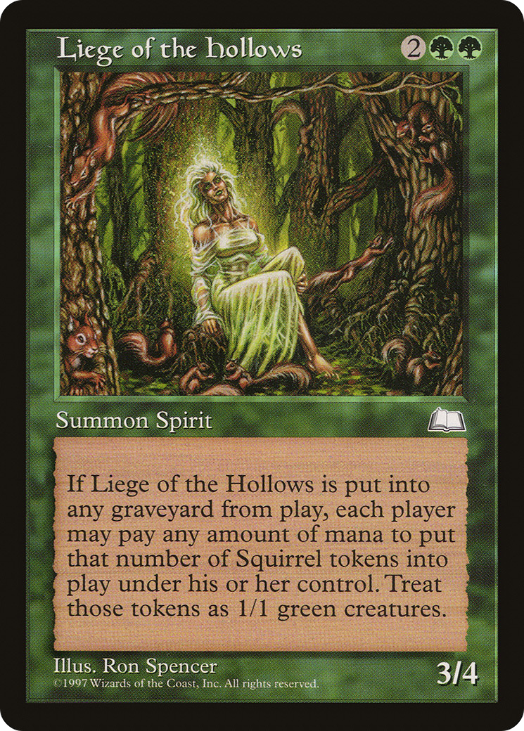 Image of Liege of the Hollows [Weatherlight]