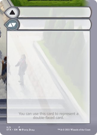 Image of Helper Card (9/9) [Strixhaven: School of Mages Tokens]