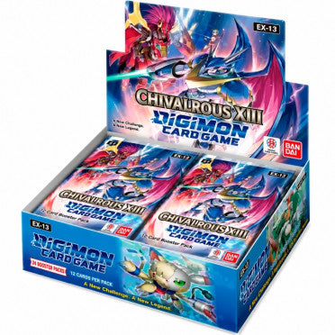 Image of CHIVALROUS XIII - DIGIMON - EX13 - EXTRA BOOSTER BOX