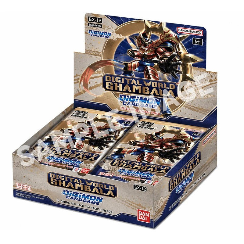 Image of DIGIMON CARD GAME - EX-12 - DIGITAL WORLD SHAMBALA BOOSTER BOX