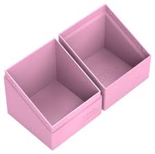 Image of ULIMATE GUARD DECK BOX BOULDER 100+ PASTEL SOLID CANDY PINK