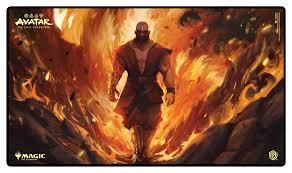 Image of Avatar The Last Airbender: CRIMSON MAN Playmat