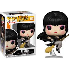 Image of Elvira w/Broom (Mistress of the Dark) #93