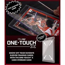 Image of Ultra Pro One Touch Card Case For Sleeves 35pt (FOR SLEEVED CARDS)