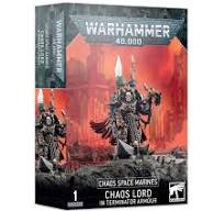 Image of Chaos Space Marines Chaos Lord in Terminator Armour - Warhammer 40k