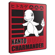 Image of Pokemon 4 Pocket Binder Charmander