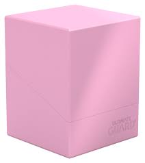 Image of ULIMATE GUARD DECK BOX BOULDER 100+ PASTEL SOLID CANDY PINK