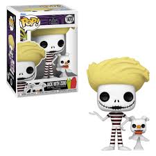 Image of Jack Skellington with Zero (The Nightmare Before Christmas) #1470