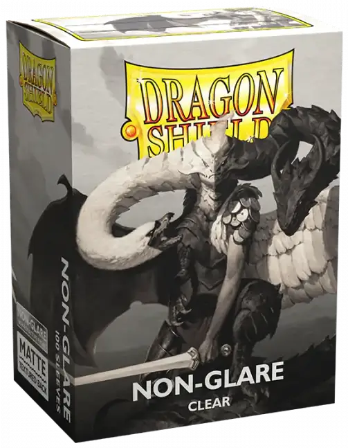 Non-Glare Clear Sleeves Dragon Shield (STANDARD)
