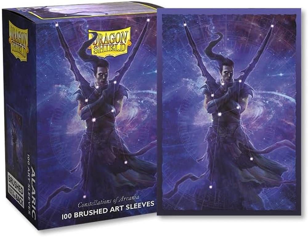 Image of Constellations Alaric Brushed Art Dragon Shield (STANDARD)