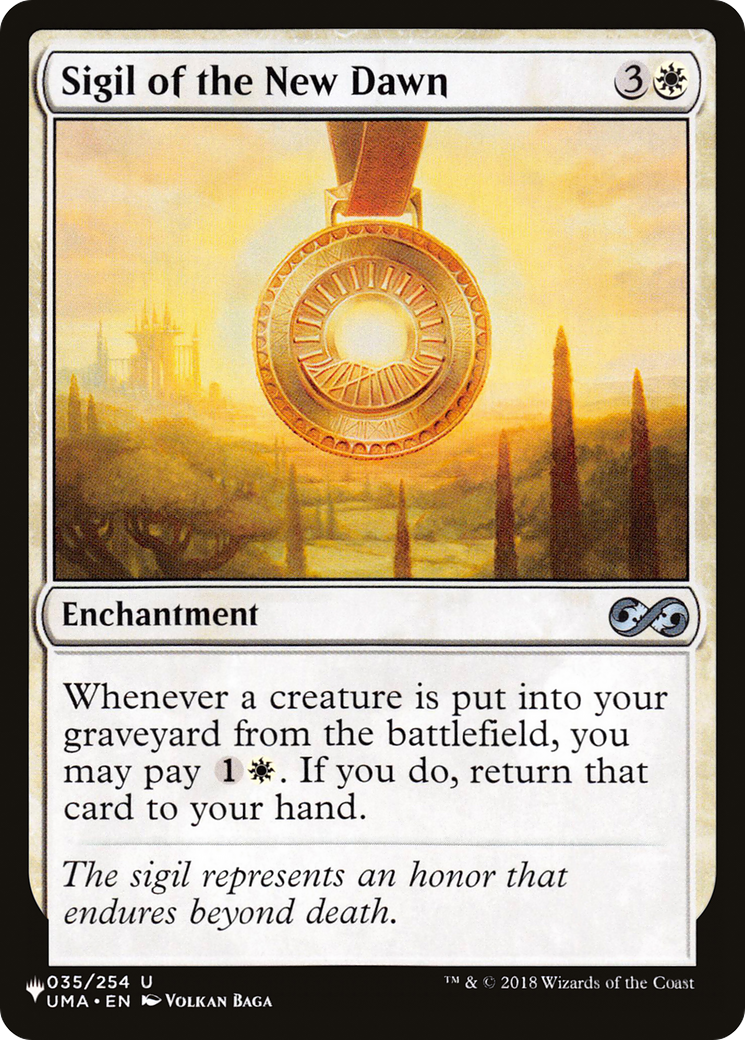 Image of Sigil of the New Dawn [The List]