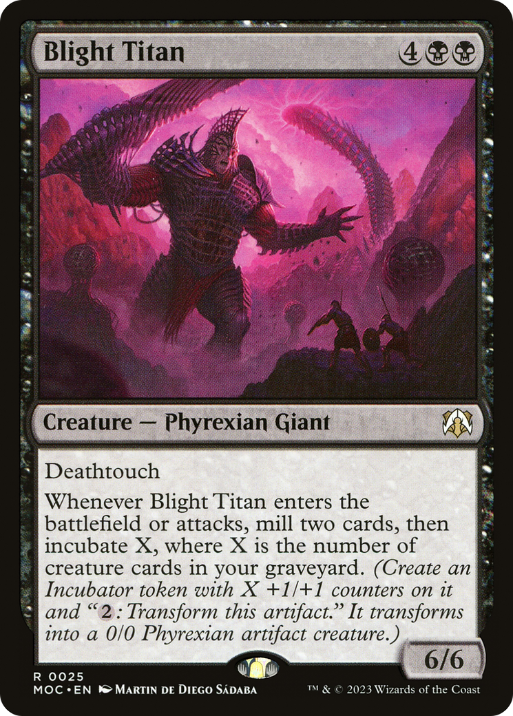 Image of Blight Titan [March of the Machine Commander]
