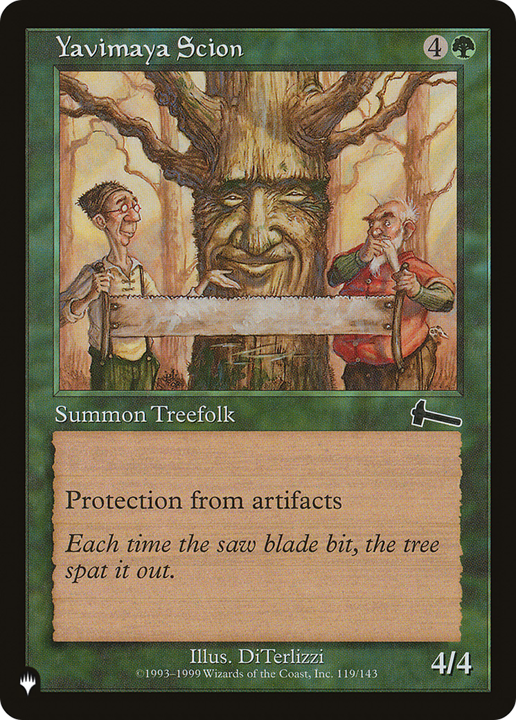 Image of Yavimaya Scion [The List]