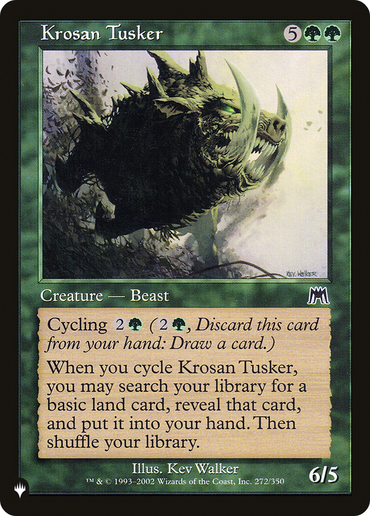 Image of Krosan Tusker (ONS) [The List]