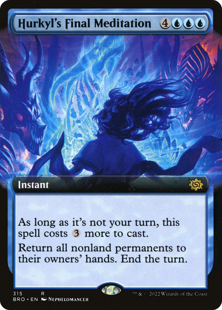 Image of Hurkyl's Final Meditation (Extended Art) [The Brothers' War]