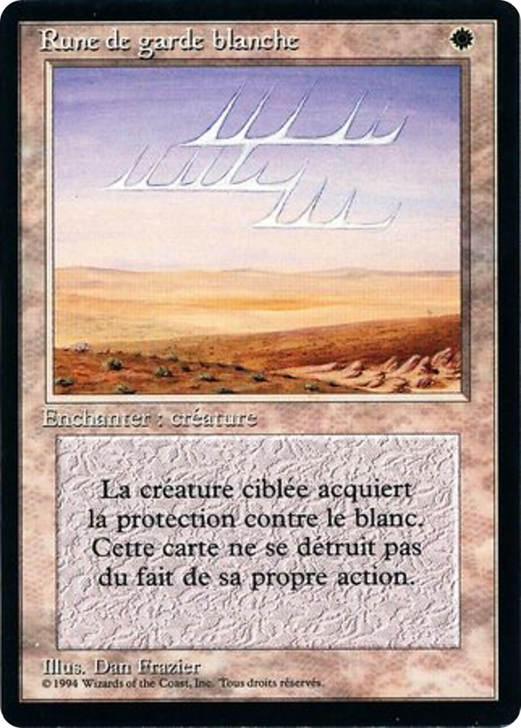 Image of White Ward [Foreign Black Border]