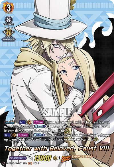 Image of Together with Beloved, Faust VIII (D-TB03/SKR011EN) [Shaman King]