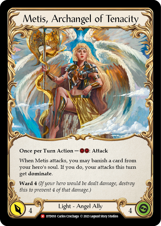Image of Figment of Tenacity // Metis, Archangel of Tenacity [DTD010] (Dusk Till Dawn)