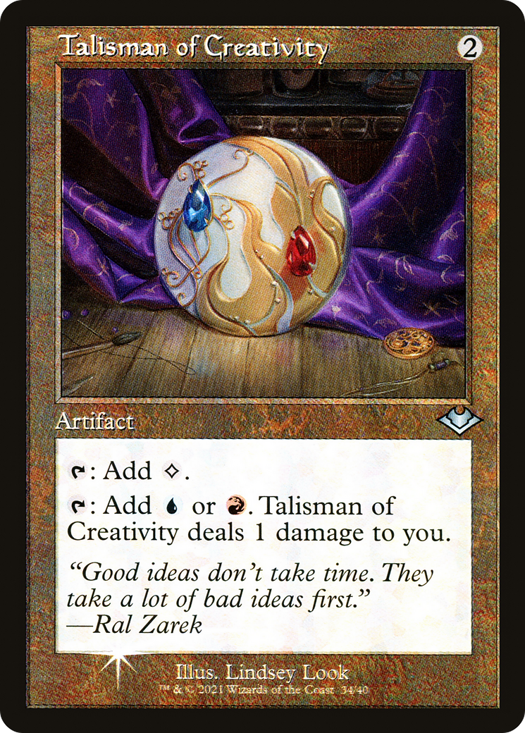 Image of Talisman of Creativity (Retro) [Modern Horizons]