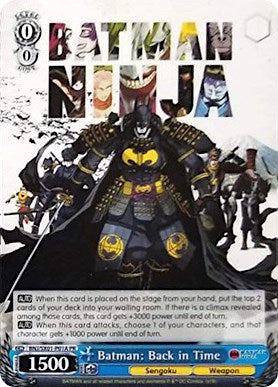 Image of Batman: Back in Time (BNJ/SX01-P01A PR) (Anime Expo 2019) (Promo) [Batman Ninja]