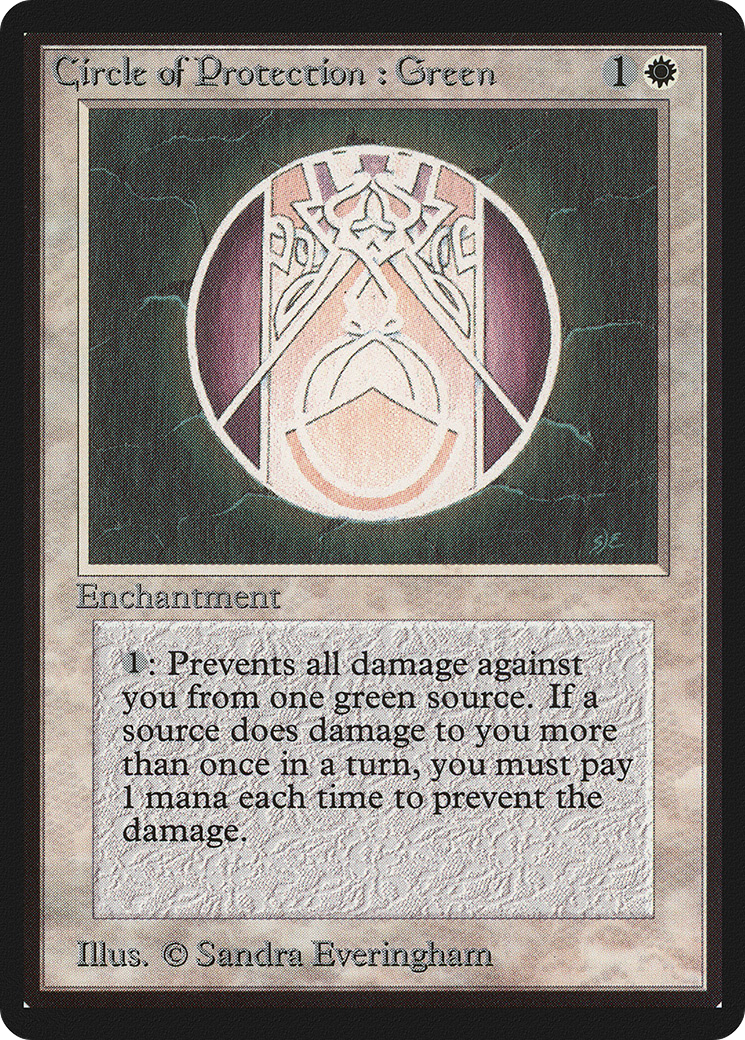 Image of Circle of Protection: Green [Beta Edition]