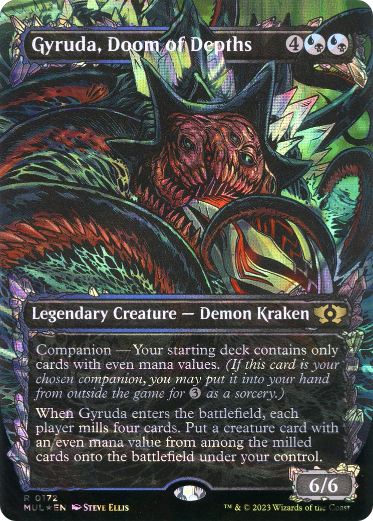 Image of Gyruda, Doom of Depths (Halo Foil) [Multiverse Legends]