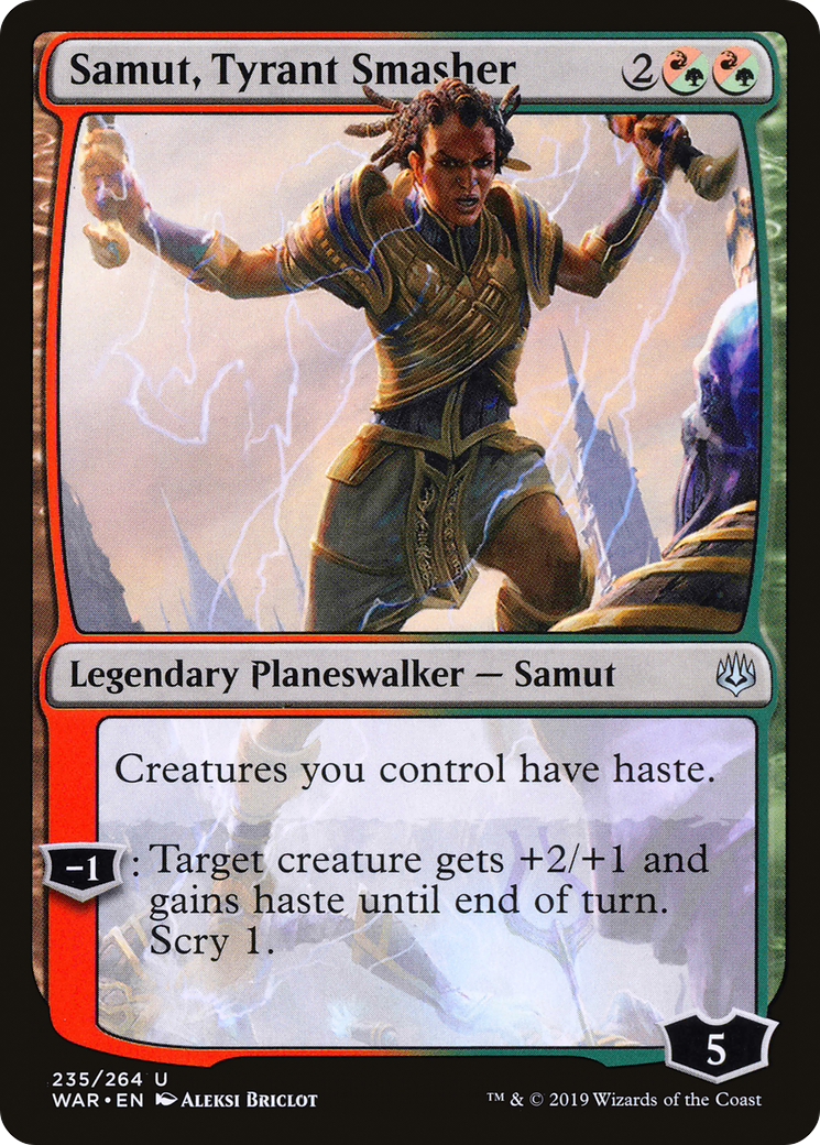 Image of Samut, Tyrant Smasher [War of the Spark]