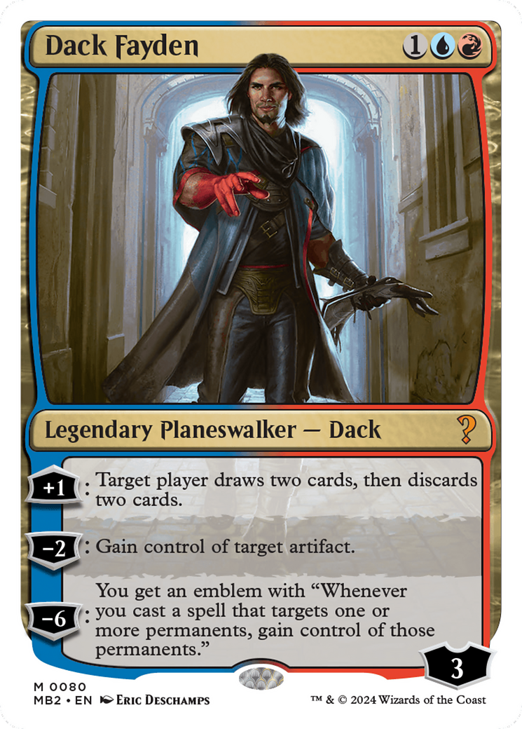 Image of Dack Fayden (White Border) [Mystery Booster 2]