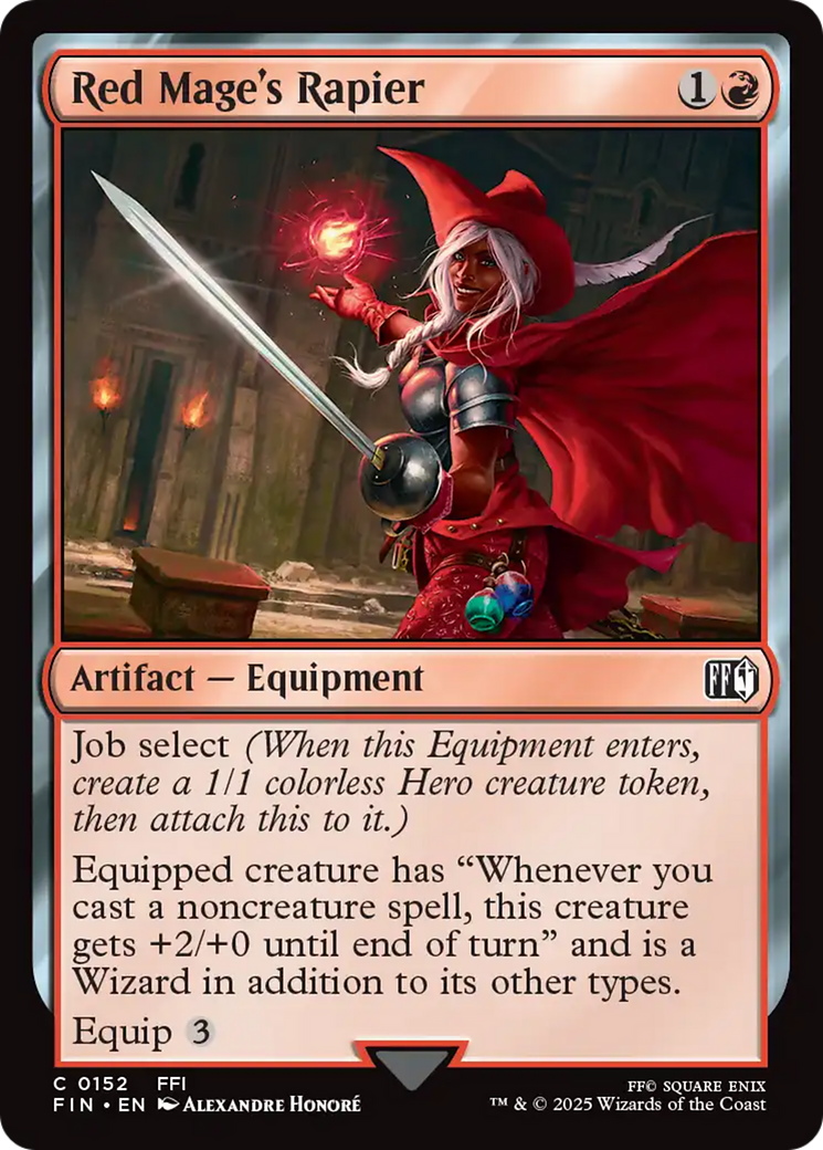 Image of Red Mage's Rapier [FINAL FANTASY]
