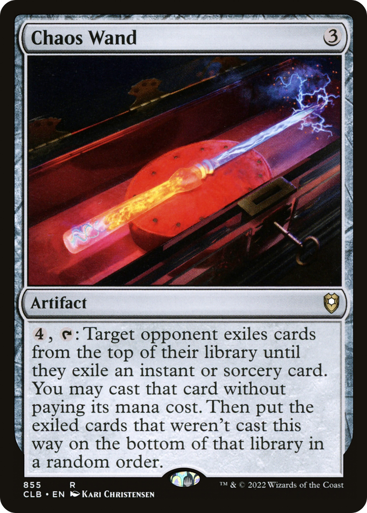 Image of Chaos Wand [Commander Legends: Battle for Baldur's Gate]