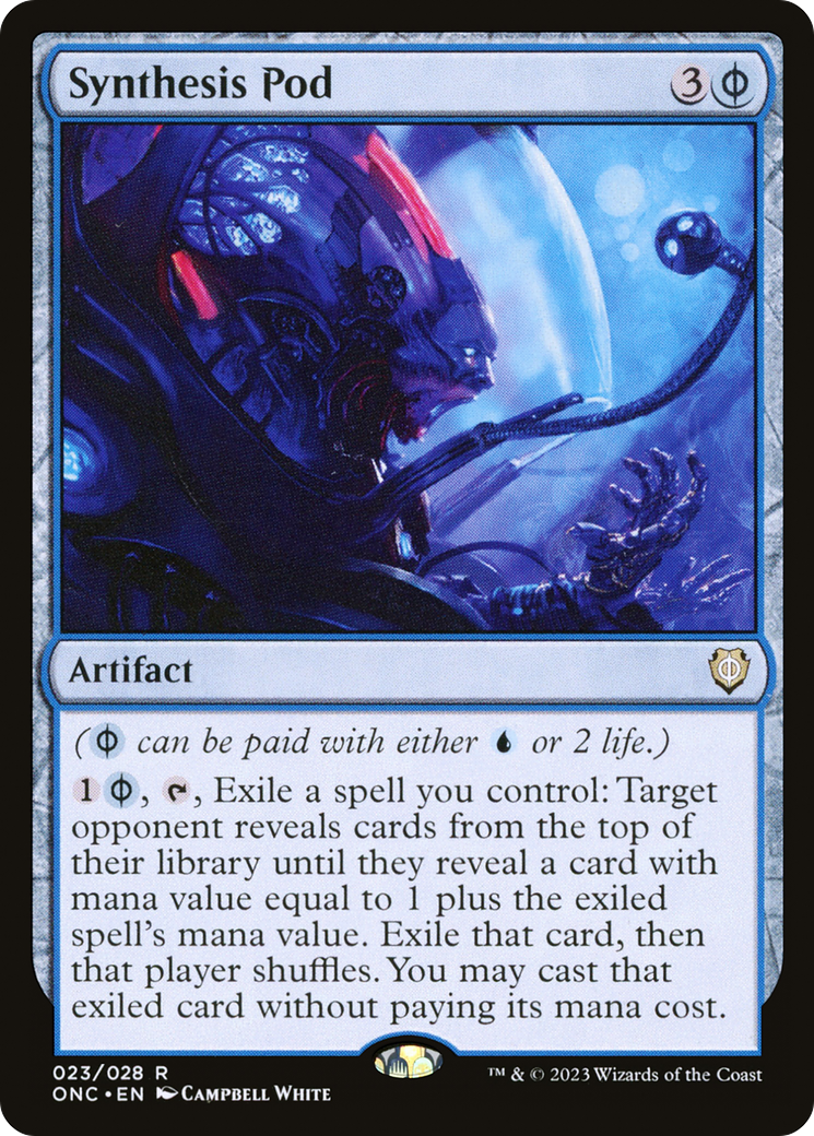 Image of Synthesis Pod [Phyrexia: All Will Be One Commander]