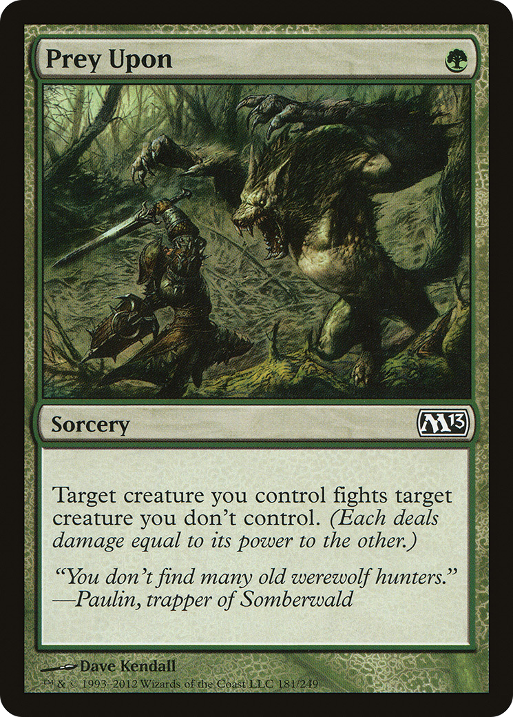Image of Prey Upon [Magic 2013]