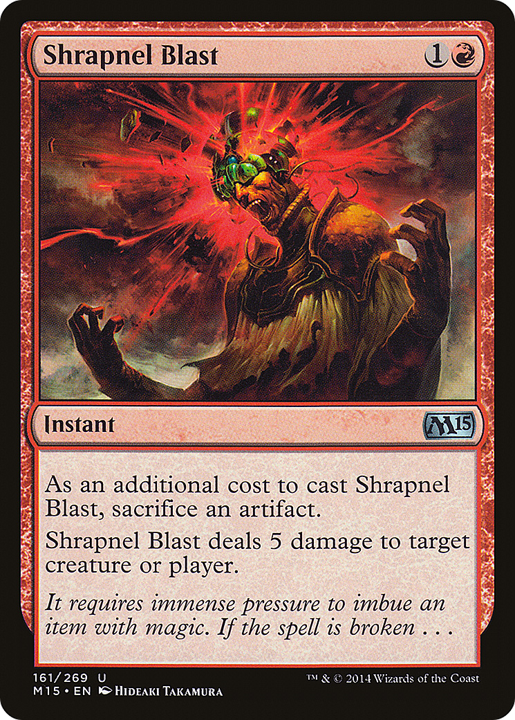 Image of Shrapnel Blast [Magic 2015]