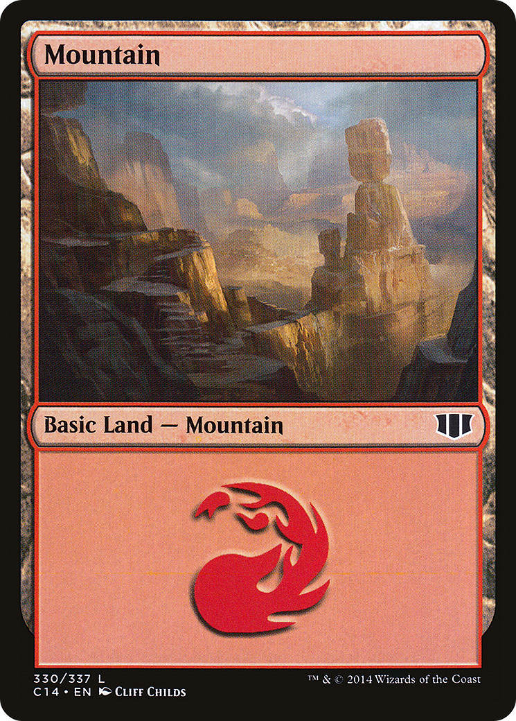 Image of Mountain (330) [Commander 2014]