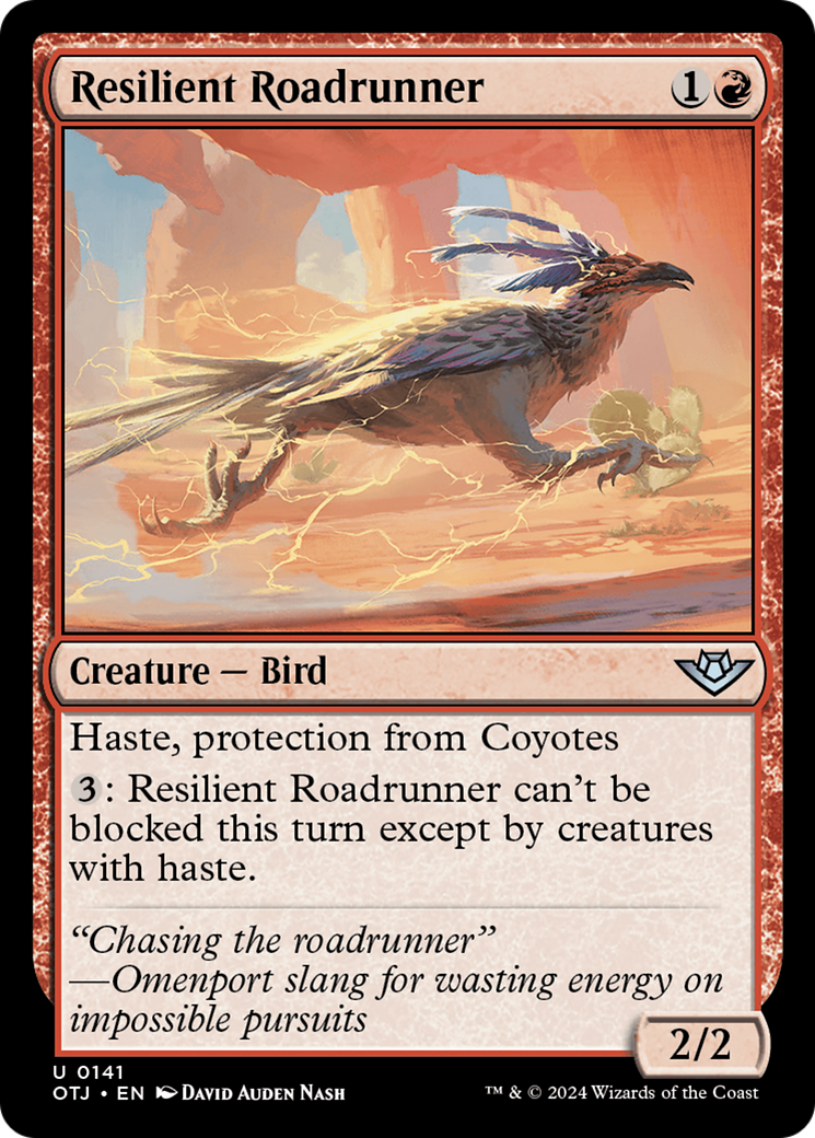 Image of Resilient Roadrunner [Outlaws of Thunder Junction]