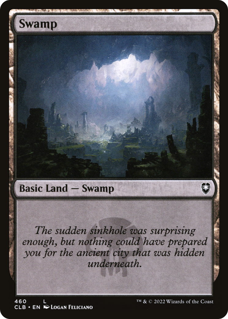 Image of Swamp (460) [Commander Legends: Battle for Baldur's Gate]