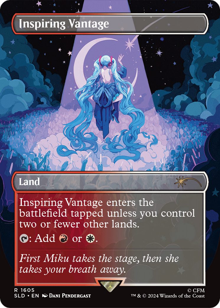 Image of Inspiring Vantage (1605 - Japanese) [Secret Lair Drop Series]
