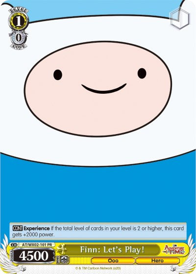 Image of Finn: Let's Play! (AT/WX02-101 PR) [Adventure Time]