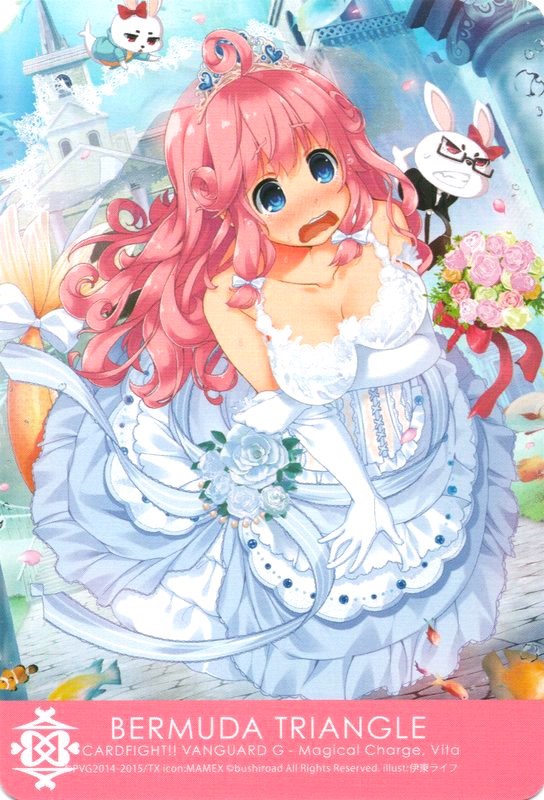 Image of Bermuda Triangle - Magical Charge, Vita (G-CB03/C10EN) [Clan Cards]
